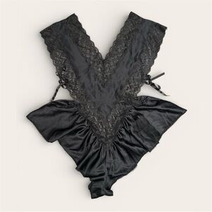 SOLD - RARE 1970s Vintage - NWT Victoria Secret Lingerie Teddy - Size M